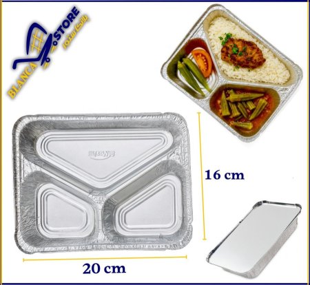 صحن قصدير مقطع